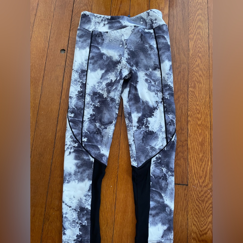 Zara Kids Monochrome Patterned Leggings